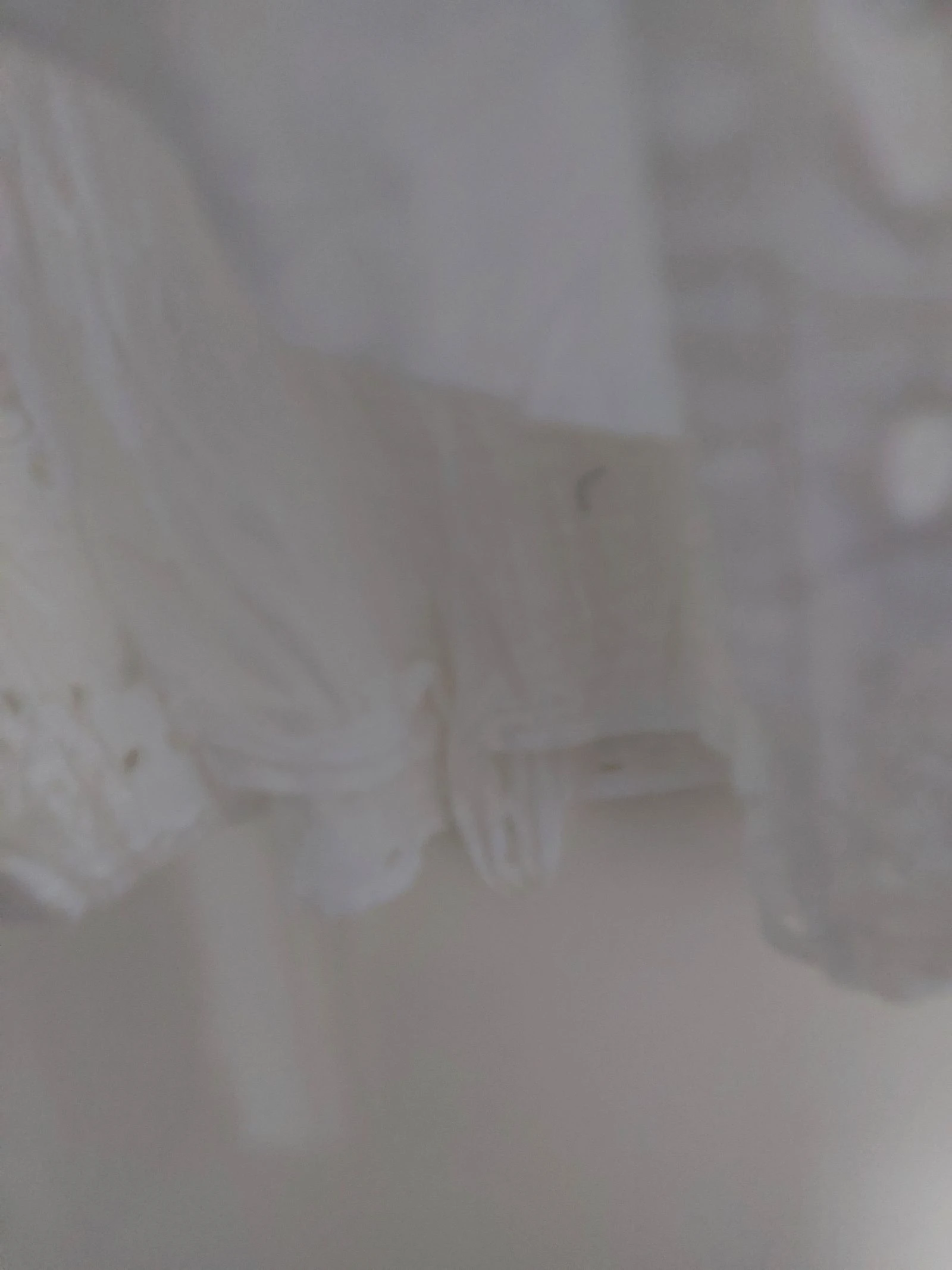 Vestido Babydoll Blanco Zara TRF - S – photo 3
